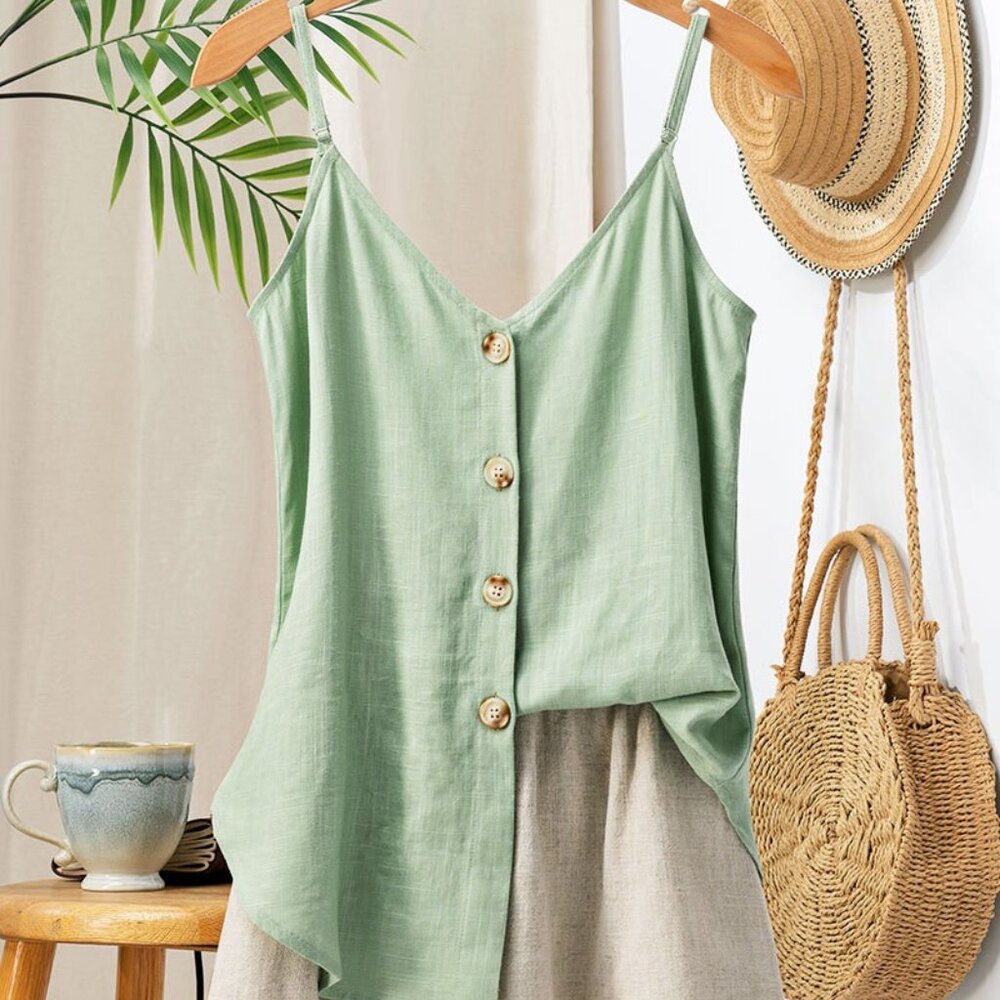 Linen Sage Cami